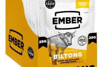 Ember Beef Biltong Original 250g Box