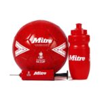 Emirates FA Cup Football Gift Set 25/26 Red/White ( Size 4 )