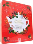 English Tea Shop Premium Holiday Collection Red Gift Tin 72 Tea Bag Sachets 108g