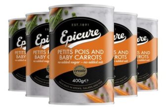 Epicure Petit Pois and Baby Carrots in Water, 12-Pack