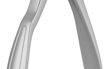 Ergonomic Long Handle Nail Clippers for Seniors, Professional Stainless Steel Olecranon Toenail Clippers for Thick Nails, Heavy Duty Trimmer with Catcher (Large, Grey)