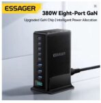 Essager 8-in-1 GaN Charger, C1/C2 100W, 125W (All 8 Ports), UK Plug, CE Marking Sold By ESSAGER Direct Sales Store (w/Code & Coupons)