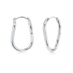 Estrellique 925 Sterling Silver Twisted Earrings