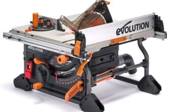 Evolution Power Tools R255TBL Table Saw (Next Gen Rage 5-S)