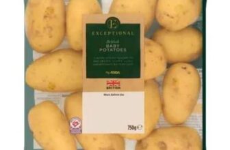 Exceptional by ASDA British Baby Potatoes 750g