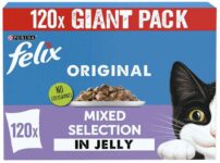 FELIX Original Mixed Selection in Jelly Wet Cat Food 120x85g (£28.50 With S&S)