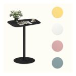 FLEXISPOT End/Bedside Side Table for Sofa, Living Room, Black