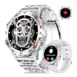 FOXBOX Mens Smartwatch 1.39in Military, SpO2, HR, Sleep, IP67
