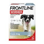 FRONTLINE WORMER – Worming Tablets for Dogs – 2 Tablets £4.76 S&S