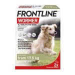 FRONTLINE WORMER – XL Worming Tablets for Dogs – 2 Tablets