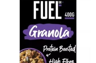 FUEL10K FUEL10K Chocolate Chunks Protein Granola Breakfast Cereal 400g