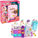 FUNLOCKETS Secret Journal Glitter Edition Kids Diary with Lock and Keys