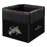 Faber-Castell Black Edition Colour Pencils in Cardboard Wallet 100 – £25.27 S&S
