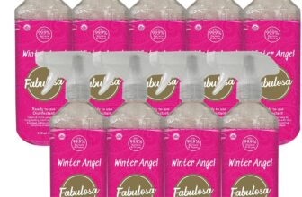Fabulosa Multi Purpose Antibacterial Spotless Kitchen Cleaner Disinfectant Trigger Spray with Lasting Fragrance, 9 Pack, 500ml, Winter Angel (Packaging may vary)