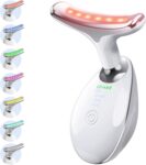 Face Massager, Face Sculpting Tool 7-in-1 LED Light Therapy, Led Face Sculptor 455C Heating & 3 Modes, Face Lifting Device for Neck & Jawline,Facial Massager for Women Skin Tightening Anti-Wrinkle