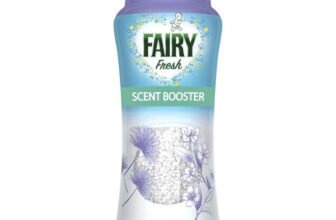 Fairy In-Wash Scent Booster 495g, Silk Tree Blossom & Jasmine, Mild Freshness that Lasts – Subscribe & Save £7.12