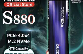 Fanxiang S880 2TB M.2 SSD 7300MB/s M.2 NVMe SSD Drive PCIe 4.0×4 w/ PAYPAL, exc. VAT. 35% TCB available – FANXIANG Official Store