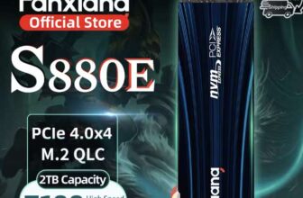 Fanxiang S880E 2TB M.2 SSD 7300MB/s M.2 Gen4 NVMe SSD, w/ PAYPAL, 35% TCB available – Sold by FANXIANG Official store