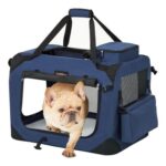 Feandrea Foldable Pet Carrier Bag, Breathable Mesh, Storage Pockets
