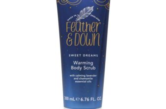 Feather & Down Warming Body Scrub (200ml) – With Calming Lavender & Chamomile Essential Oils