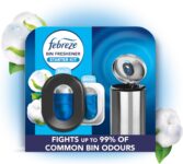 Febreze Bin Freshener Starter Kit Cotton 1 Holder 2 Refills 2×4.88ML