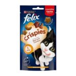Felix Crispies Chicken and Beef Cat Treats 8 X 60g