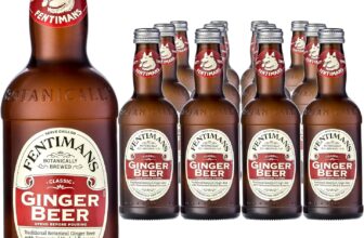Fentimans Ginger Beer Botanically Brewed Drink, 12 Pack, 275ml Bottles Fiery botanically brewed ginger drink using Chinese ginger root for a spiced finish.