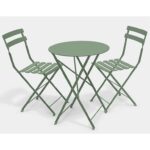 Fermob 3 Piece Bistro Set in Green
