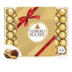 Ferrero Rocher Chocolate Box, 44 Chocolates, 550 G