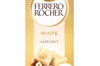 Ferrero Rocher White Chocolate Bar with Hazelnuts 90g