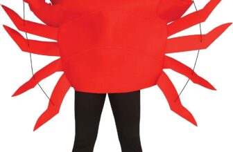 Fiestas Guirca Crab Funny Fancy Dress Men or Women – Comedy Costume Fancy Dress Men & Women