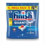Finish Quantum Lemon Dishwasher tablets 2 x 93 tablets