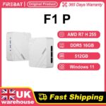 Firebat F1 P Mini Pc 16Gb Lpddr5 5600Mhz 512Gb SSD Amd Ryzen 7 H 255 Win11 Pro Wi-Fi 6 – With Code – Sold by ERVPES Global Outlet Store