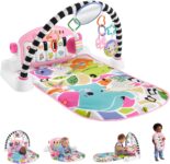Fisher-Price Glow & Grow Kick & Play Piano Gym Baby Toy, UK English