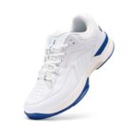 FitVille Mens Wide Tennis/Badminton/Squash Shoes White UK9 X-Wide