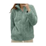 Fleece Winter Jackets for Women Warm Soft Coats Full Zip