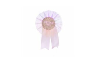Flitzy Kids Glittery Birthday Badge