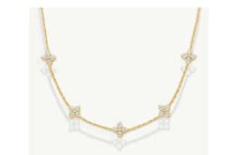Flower Charm Necklace
