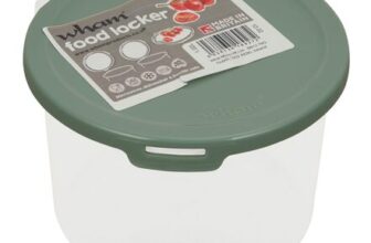 Food Locker round Food Box – Clear / 1.2l