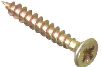 ForgeFix Multi-Purpose Single Thread Screws 4.0 x 30mm Zinc Box 200