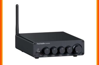 Fosi Audio BT30D Pro 2.1 Bluetooth Amplifier (165W x2 350W, Bluetooth 5.0, TPA3255) No Power Supply from Fosi Audio