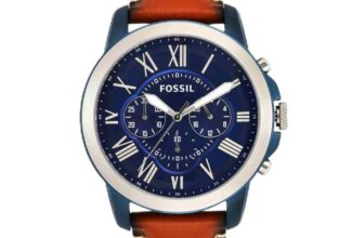 Fossil Grant Watch for Men, Quartz Chronograph Movement