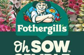 Fothergills Oh Sow Simple, Foxglove Mix Flower Seeds, Sow: Feb-Apr, Purple/Pink/White