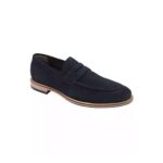 Frank Wright Turnbull Suede Slip-on Penny Loafers