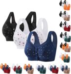 Front Fastening Bras for Women UK,Soft Bras for Women UK,Non Wired Bra