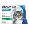 Frontline Flea & Tick Treatment for Cats, 6 Pipettes