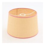 Fuchsia Trim Tapered Seagrass Shade 22x35cm