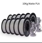 GEEETECH 10Kg 3d Matte PLA Filament 1.75mm Spool Wire For 3D Printer (Various Colours) – Sold By Geeetech Brand Store