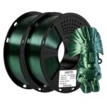 GEEETECH 2Kg 3D SILK PLA Filament 1.75mm – Various Colours – With Code – Sold by GEEETECH Official Store