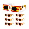 GEVECORI Solar Eclipse Glasses ISO 12312-2 CE-Marked 6-Pack Yellow